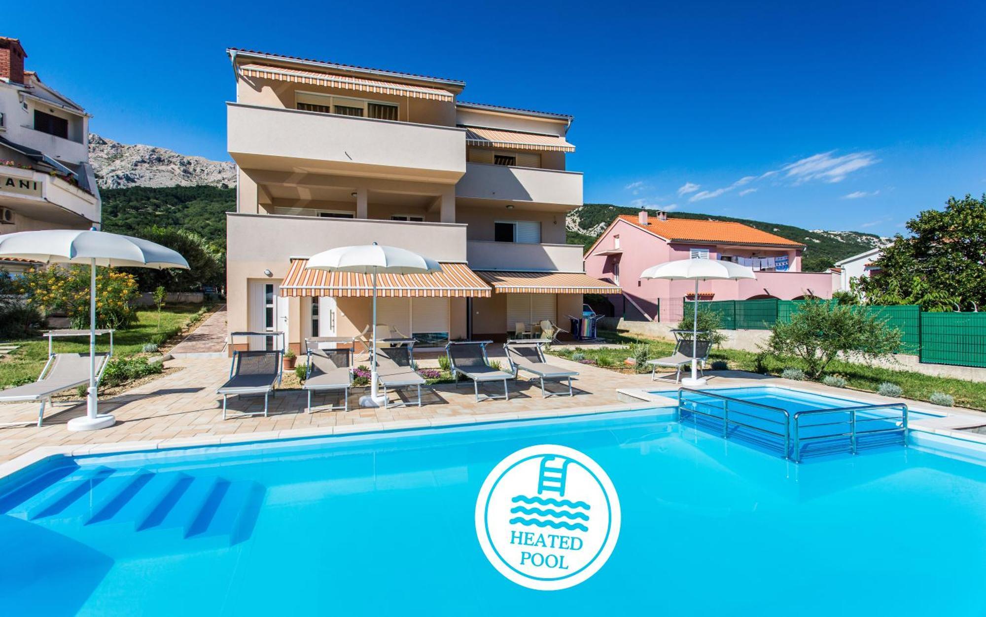 Apartments Viktorija 2 Baska  Luaran gambar